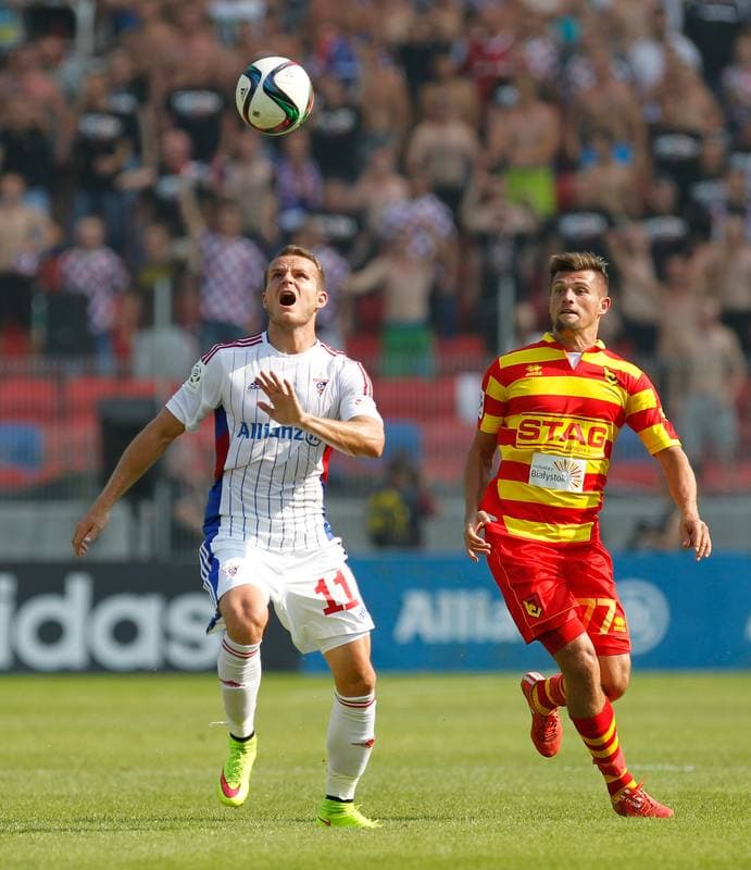 Football. PKO BP Ekstraklasa. Gornik Zabrze - Jagiellonia Bialystok. 08.08.2015