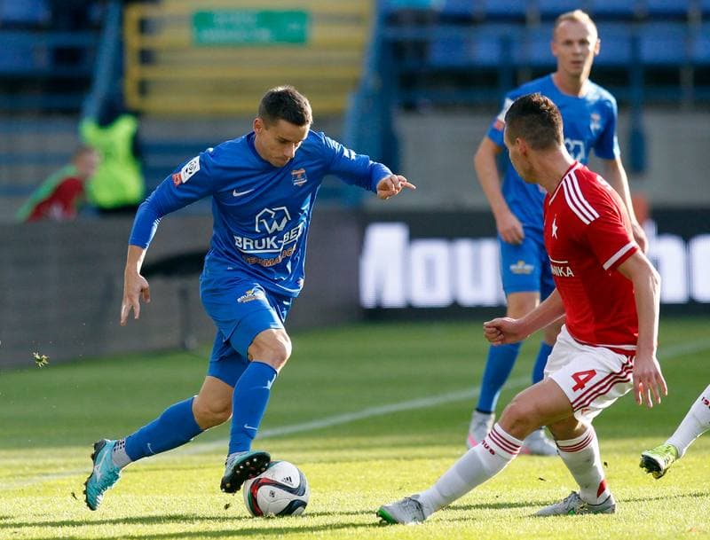 Football. PKO BP Ekstraklasa. Wisla Krakow - Termalica Bruk-Bet Nieciecza. 18.10.2015