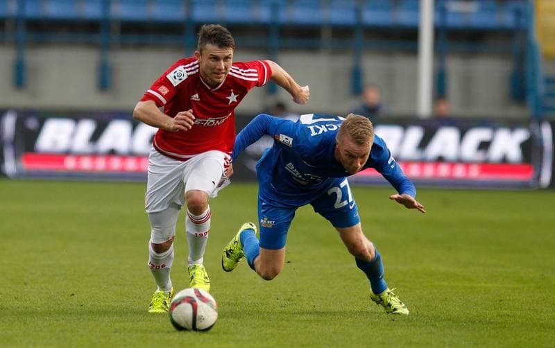 Football. PKO BP Ekstraklasa. Wisla Krakow - Termalica Bruk-Bet Nieciecza. 18.10.2015