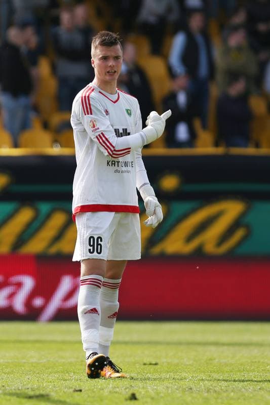 Football. I Liga. GKS Katowice - GKS Belchatow. 03.04.2016