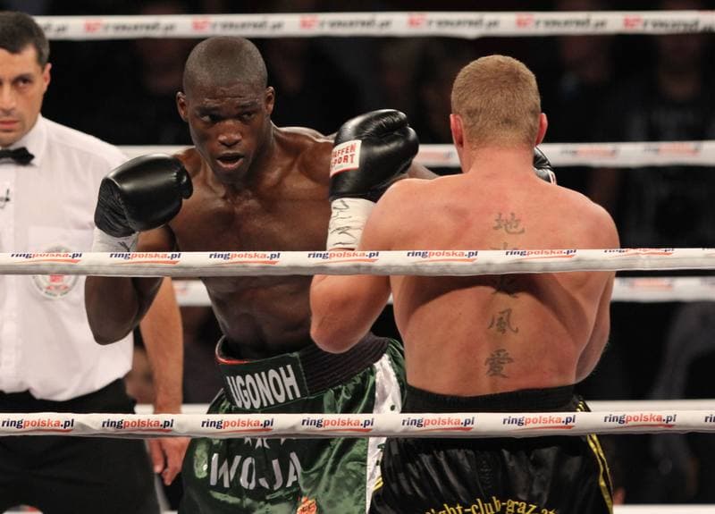 Boxing. Wojak Boxing Night. Damian Jonak - Alex Buema. 15.10.2011