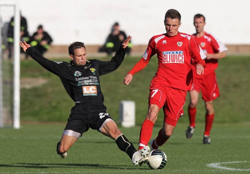 Football. I liga. Piast Gliwice - Bogdanka Leczna. 16.10.2011