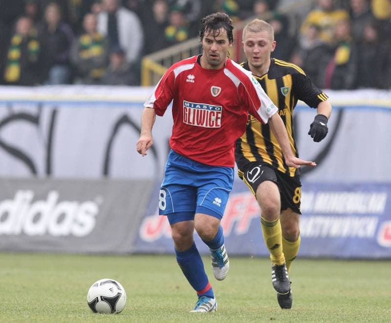 Football. Sparing. GKS Katowice - Piast Gliwice. 14.07.2012