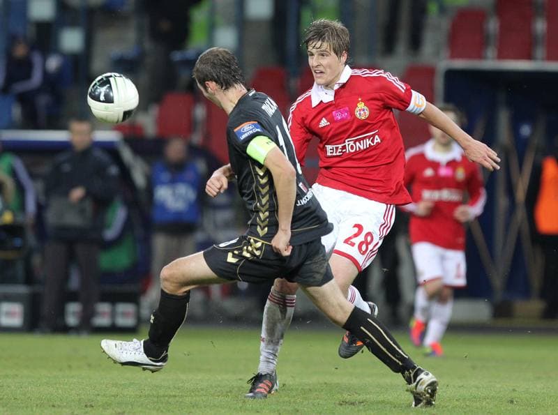 Football. T-Mobile Ekstraklasa. Wisla Krakow - Polonia Warszawa. 09.12.2011