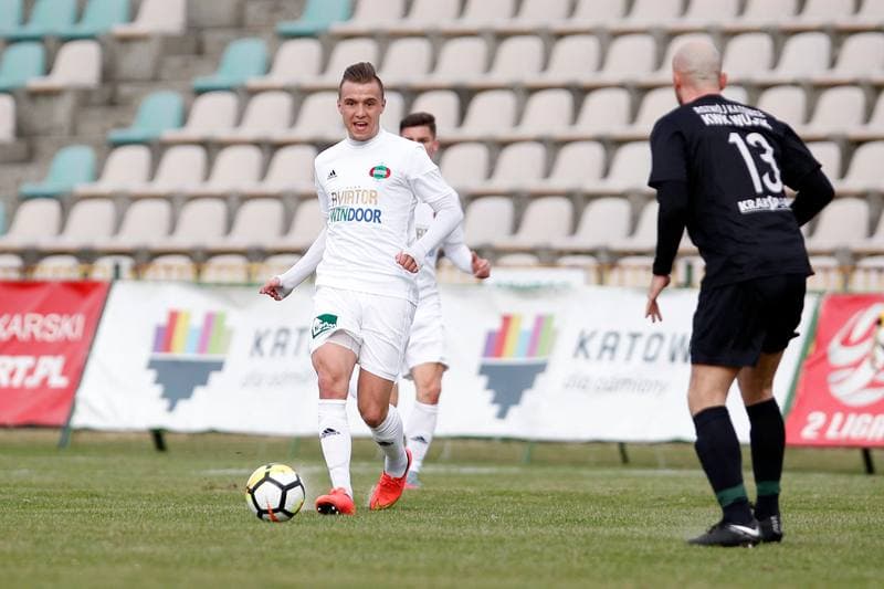 Football. II liga. Rozwoj Katowice - Radomiak Radom. 04.04.2018