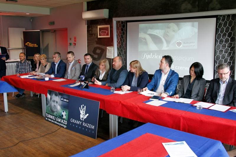 Football. Week for Hospice. Press Conference. 08.05.2017