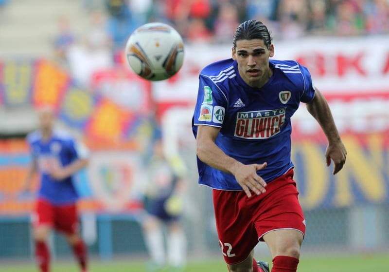 Football. I liga. Piast Gliwice - Dolcan Zabki. 09.05.2012