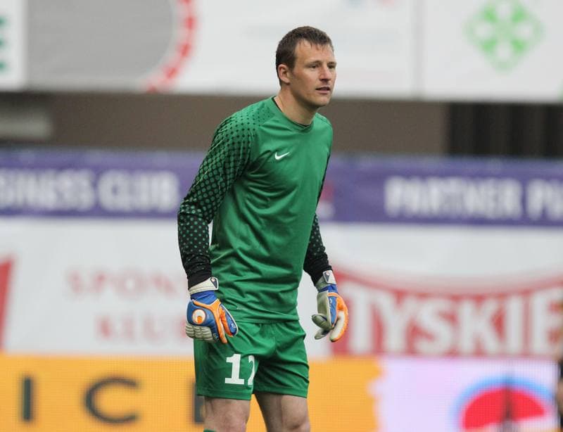 Football. Sparing. Piast Gliwice - Kolejarz Stroze. 10.03.2012