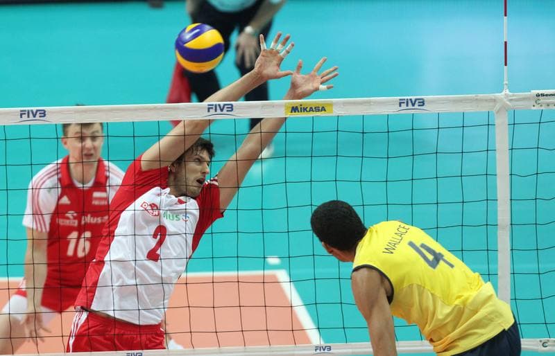 Volleyball. World League. Poland - Brazil. 03.06.2012