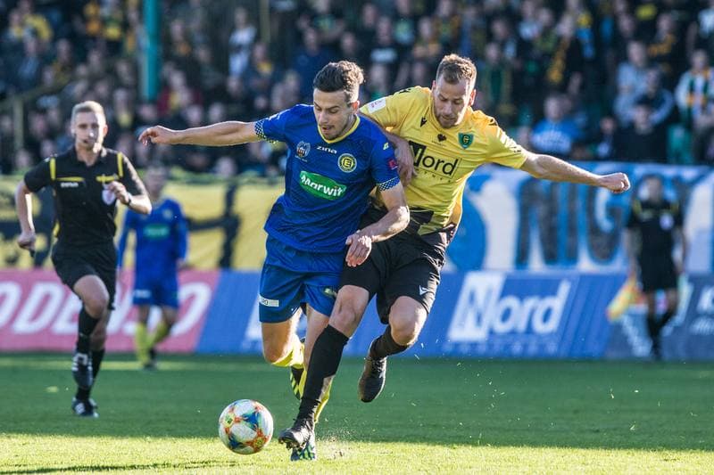 Football. II Liga. GKS Katowice - Elana Torun. 12.10.2019