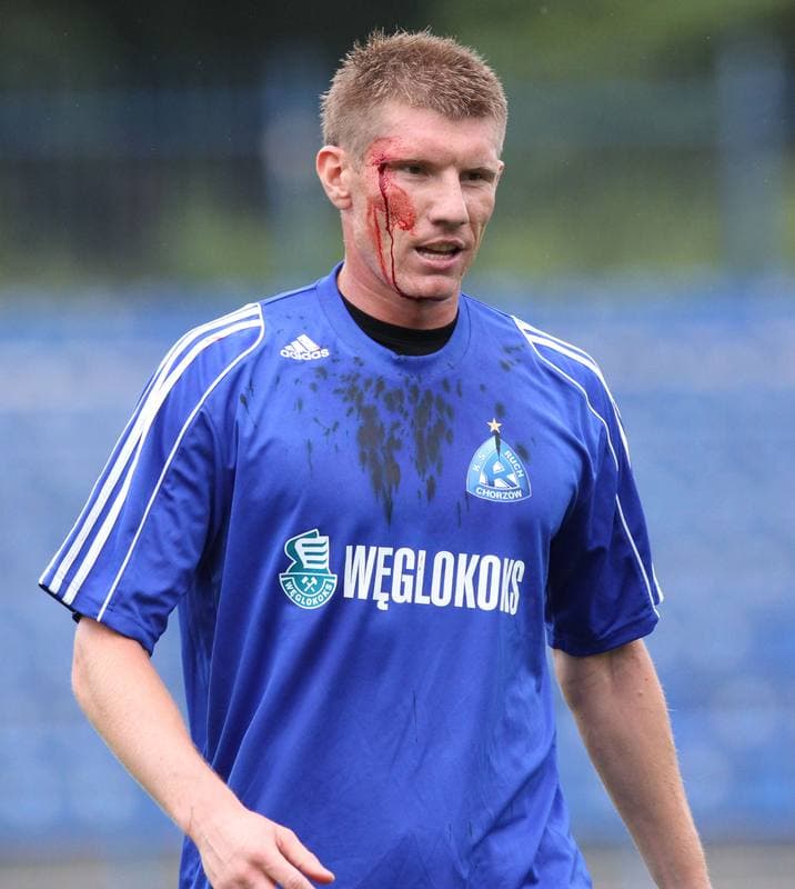 Football. Sparing. Ruch Chorzow - Flota Swinoujscie. 13.07.2012