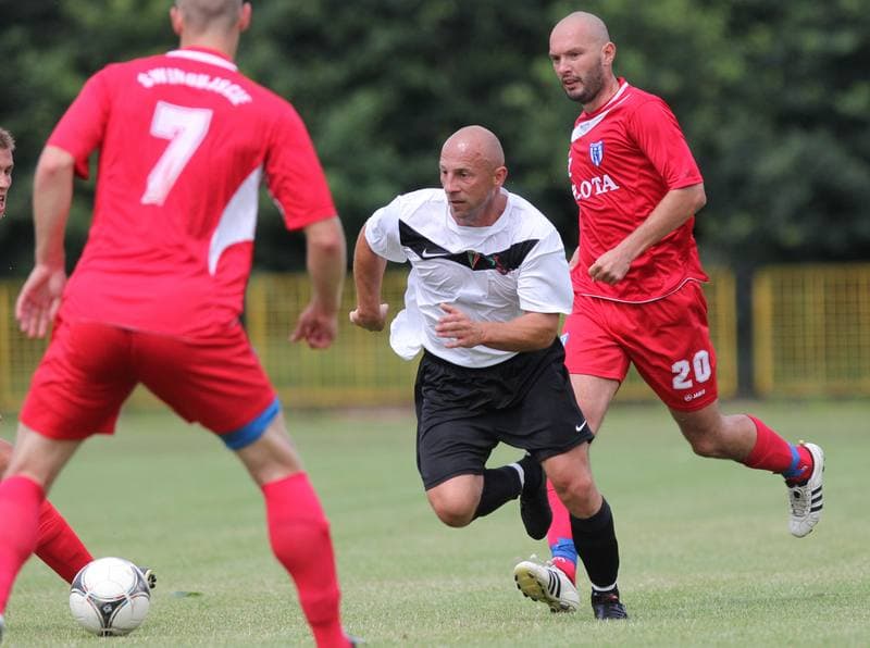Football. Sparing. Flota Swinoujscie - GKS Tychy. 15.07.2012