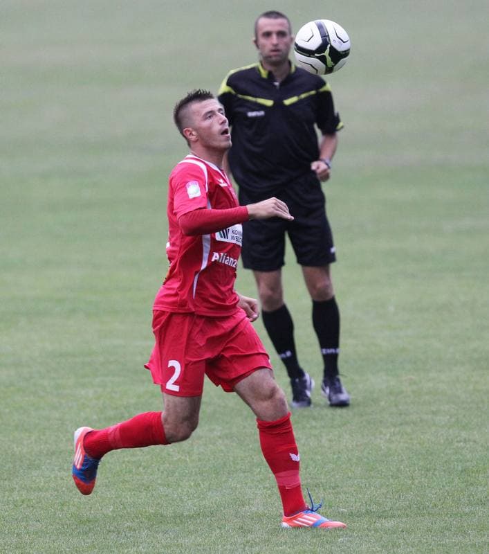 Football. Sparing. Gornik Zabrze - Odra Opole. 03.08.2012
