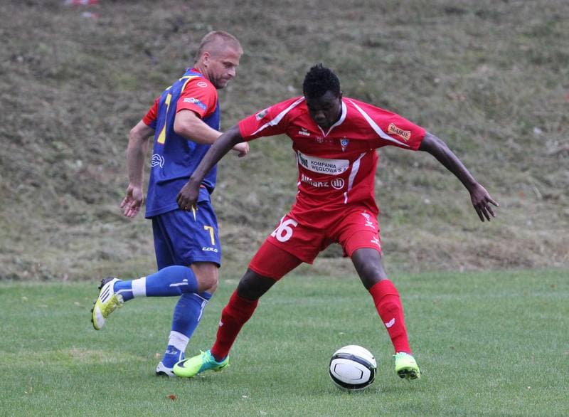 Football. Sparing. Gornik Zabrze - Odra Opole. 03.08.2012