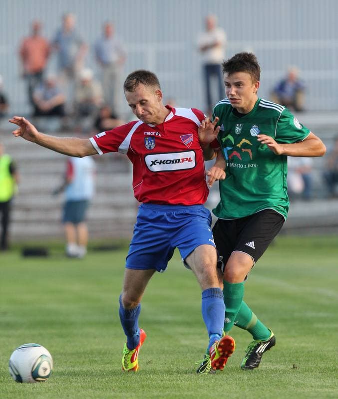 Football. II liga. Rakow Czestochowa - Energetyk ROW Rybnik. 25.08.2012