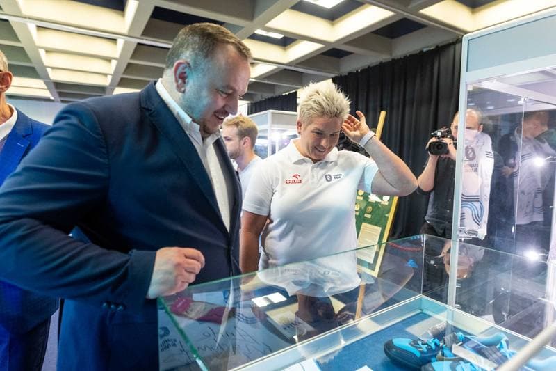 Athletics. Opening of the Exhibition Queen of Sport. 19.05.2023