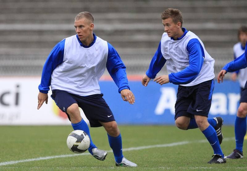 Football. Gornik Zabrze. Training. 12.07.2011