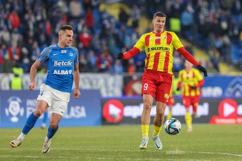 Football. PKO BP Ekstraklasa. Ruch Chorzow - Korona Kielce. 26.11.2023