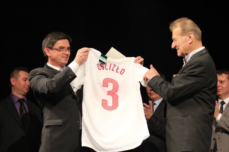 Football. Benefit Gala Stanislaw Oslizlo. Dariusz Czernik - Stanislaw Oslizlo. 18.12.2012