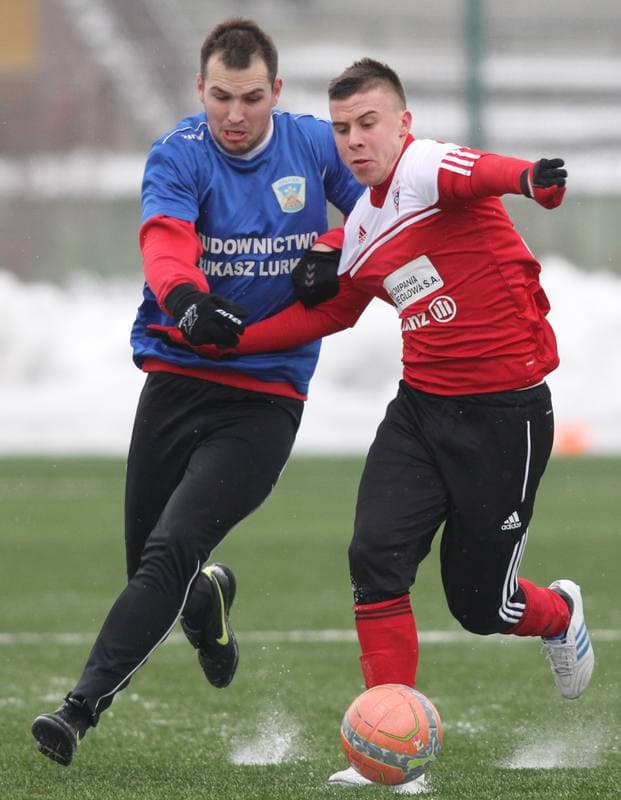 Football. Sparing. Gornik Zabrze - Halniak Makow Podchalanski. 25.01.2013
