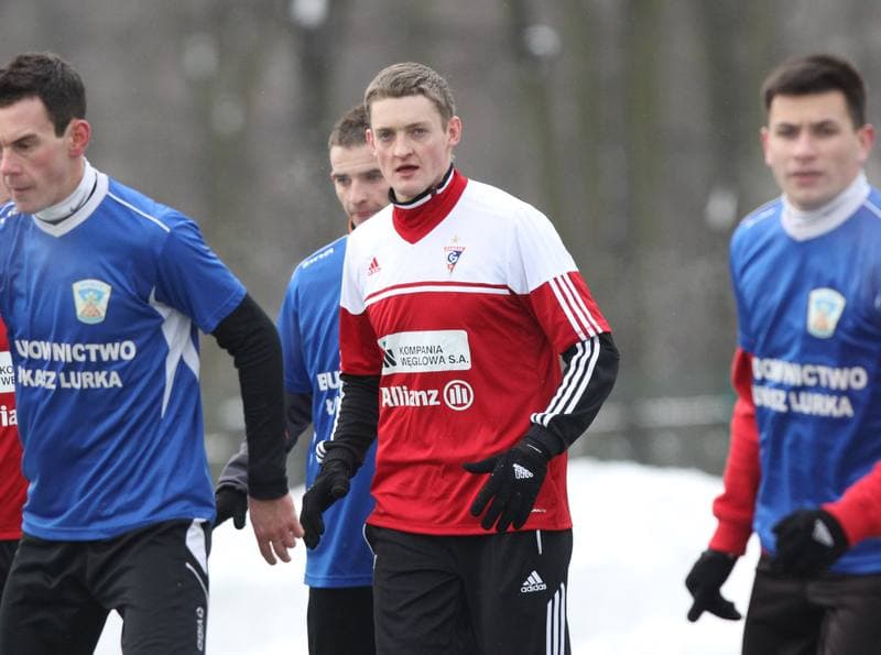 Football. Sparing. Gornik Zabrze - Halniak Makow Podchalanski. 25.01.2013