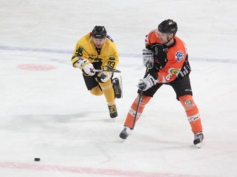 Ice Hockey. Polska Liga Hokejowa. HC GKS Katowice - JKH GKS Jastrzebie. 17.02.2013
