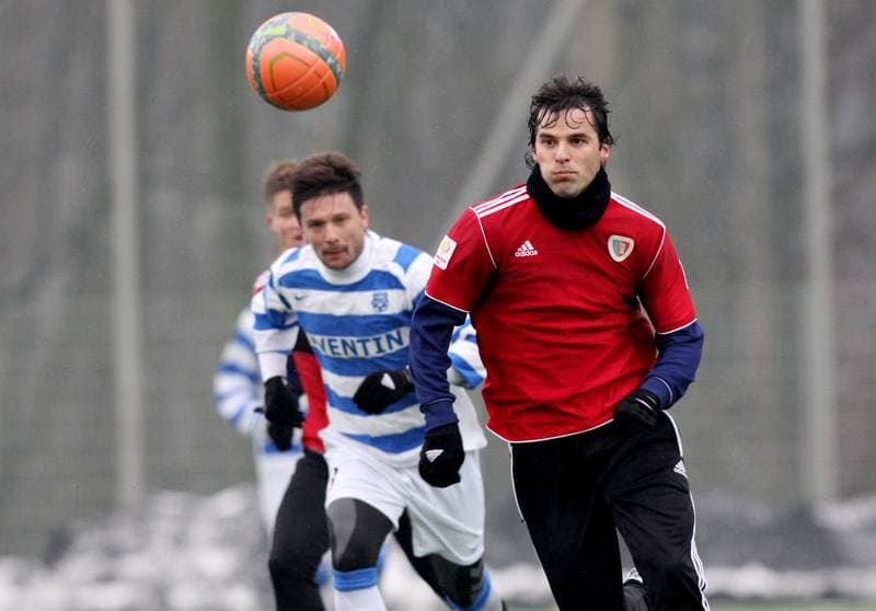 Football. Sparing. Piast Gliwice - 1 SC Znojmo. 18.02.2013