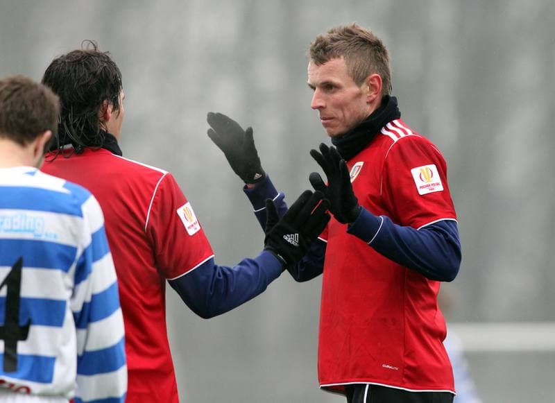 Football. Sparing. Piast Gliwice - 1 SC Znojmo. 18.02.2013