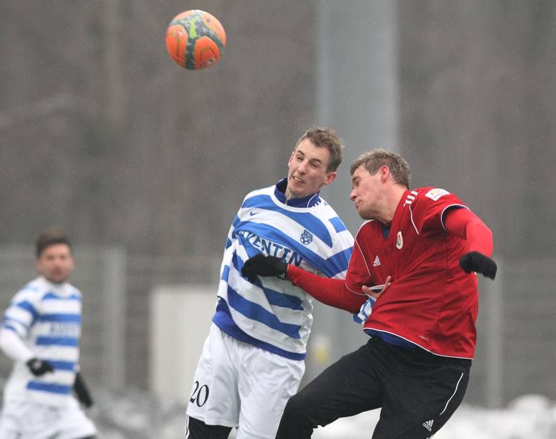 Football. Sparing. Piast Gliwice - 1 SC Znojmo. 18.02.2013
