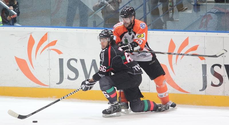 Ice Hockey. Polska Liga Hokejowa. JKH GKS Jastrzebie - GKS Tychy. 09.03.2013