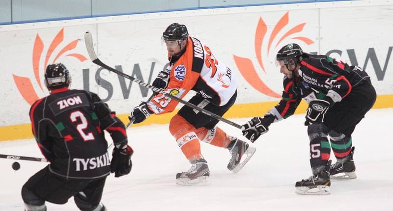 Ice Hockey. Polska Liga Hokejowa. JKH GKS Jastrzebie - GKS Tychy. 09.03.2013