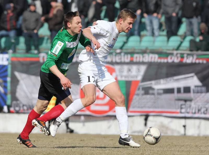 Football. I liga. GKS Tychy - Zawisza Bydgoszcz. 17.03.2013