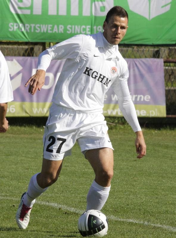 Football. Sparing. Polonia Bytom - Zaglebie Lubin. 09.10.2010