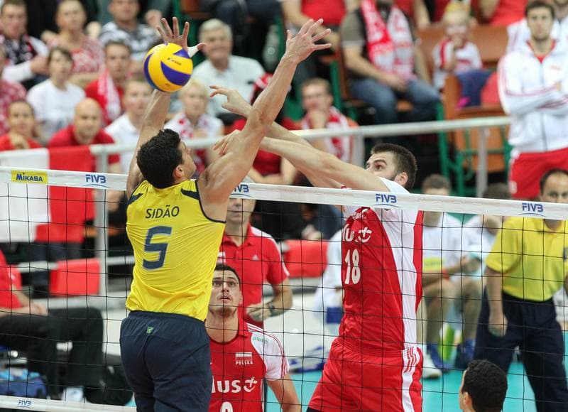 Volleyball. World League. Poland - Brazil. 30.06.2011