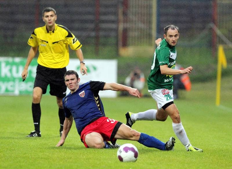Football. I liga. Polonia Bytom - Warta Poznan. 31.07.2011