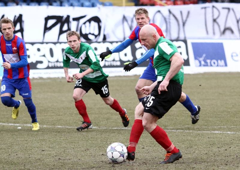 Football. I liga. Polonia Bytom - GKS Tychy. 07.04.2013