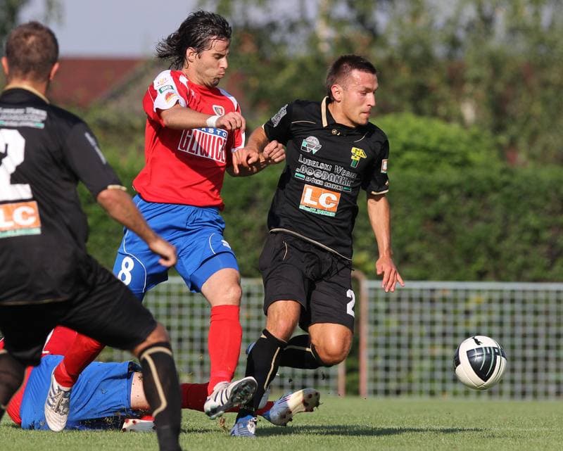 Football. Puchar Polski. Piast Gliwice - GKS Bogdanka Leczna. 17.08.2011