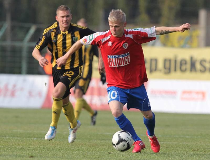 Football. Sparing. GKS Katowice - Piast Gliwice. 14.07.2012