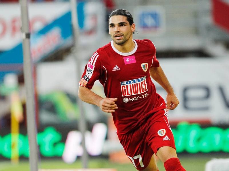 Football. T-Mobile Ekstraklasa. Piast Gliwice - Zawisza Bydgoszcz. 29.08.2014