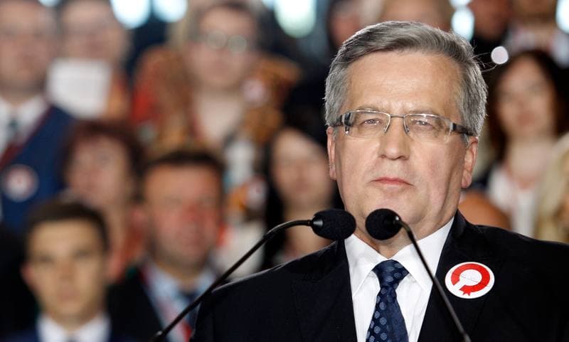 Bronislaw Komorowski. Election Convention. 18.05.2015