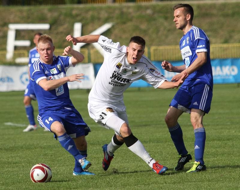 Football. II liga - grupa zachodnia. Rozwoj Katowice - Gornik Walbrzych. 19.05.2013