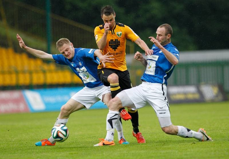 Football. I Liga. GKS Katowice - Sandecja Nowy Sacz. 23.05.2015