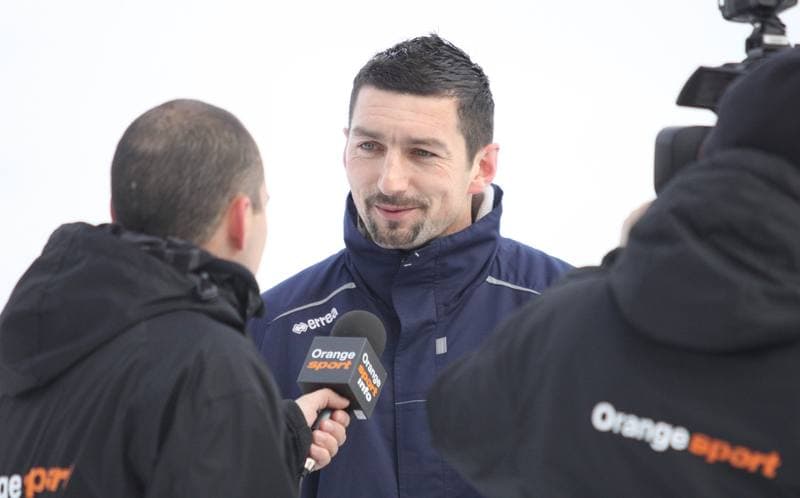Football. Piast Gliwice. Training. 20.12.2010