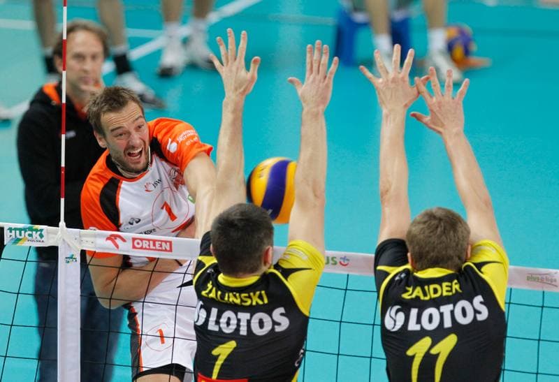 Volleyball. CEV Champions League. Jastrzebski Wegiel - Asseco Resovia Rzeszow. 05.02.2014