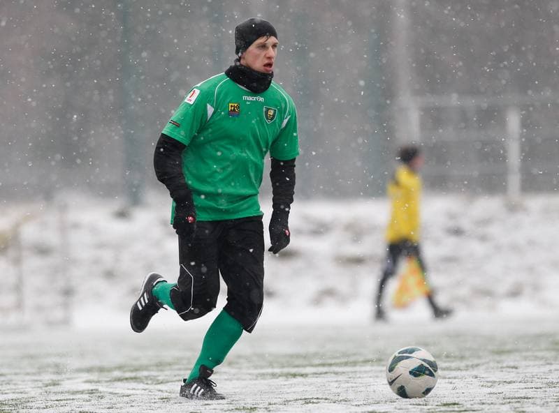 Football. Sparing. GKS Katowice - Gornik Leczna. 25.01.2014