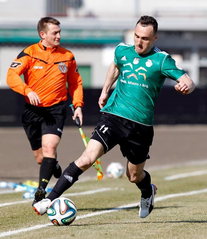 Football. Sparing. Energetyk ROW Rybnik - Rakow Czestochowa. 01.03.2014