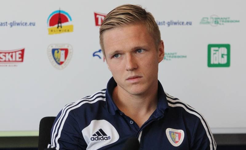 Football. Piast Gliwice. Press Conference. 24.07.2013