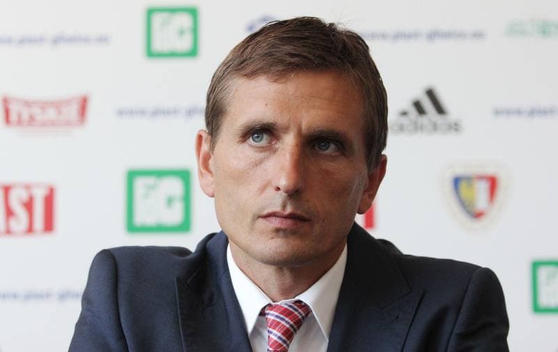 Football. Piast Gliwice. Press Conference. 24.07.2013
