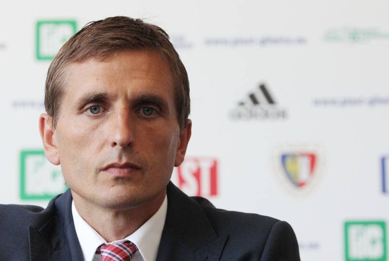 Football. Piast Gliwice. Press Conference. 24.07.2013