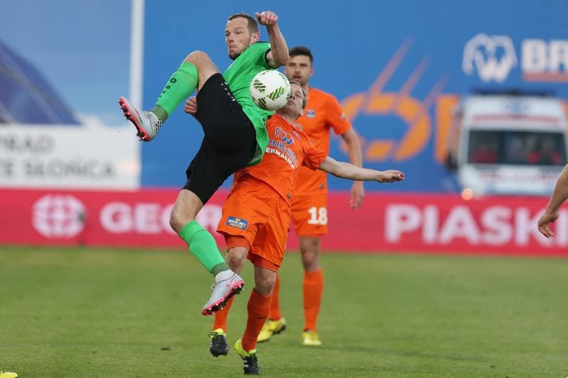 Football. Ekstraklasa. Termalica Bruk-Bet Nieciecza - Gornik Leczna. 30.04.2016